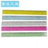 30cm plastic straight rulers from the ruler factory are stationery for students' drawing and homework. Customized transparent plastic rulers are available for wholesale Item Picture
